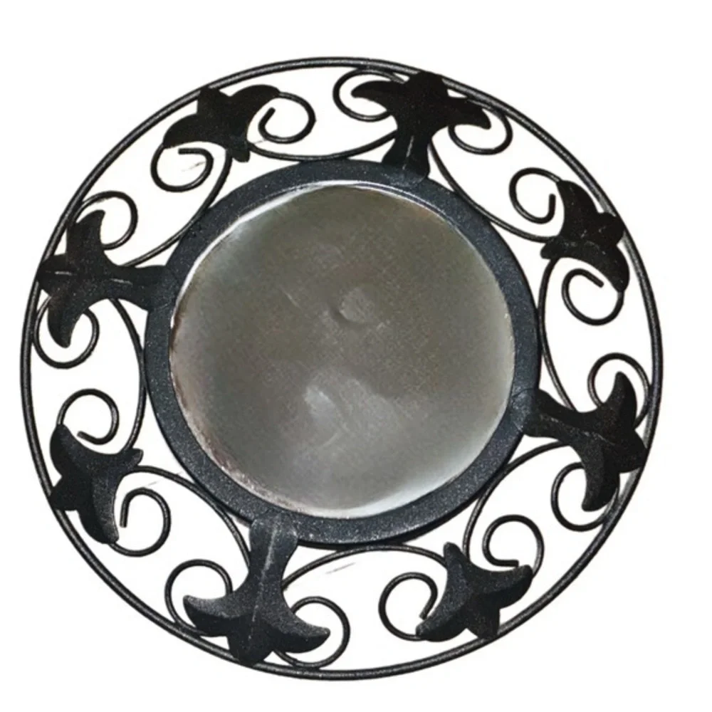 Black Floral Wall Mirror Home Interiors